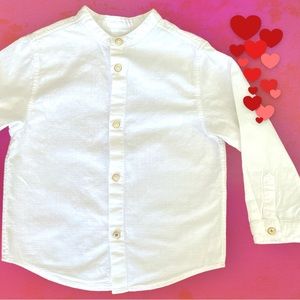 ZARA button down elegant shirt ** size 3-4 years old ** LIKE NEW CONDITION